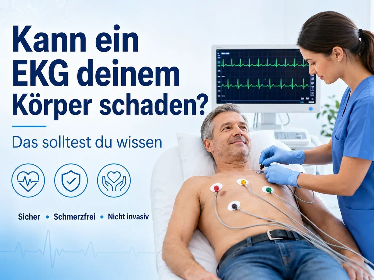 EKG Untersuchung und elektrische Aktivität des Herzens einfach erklärt
