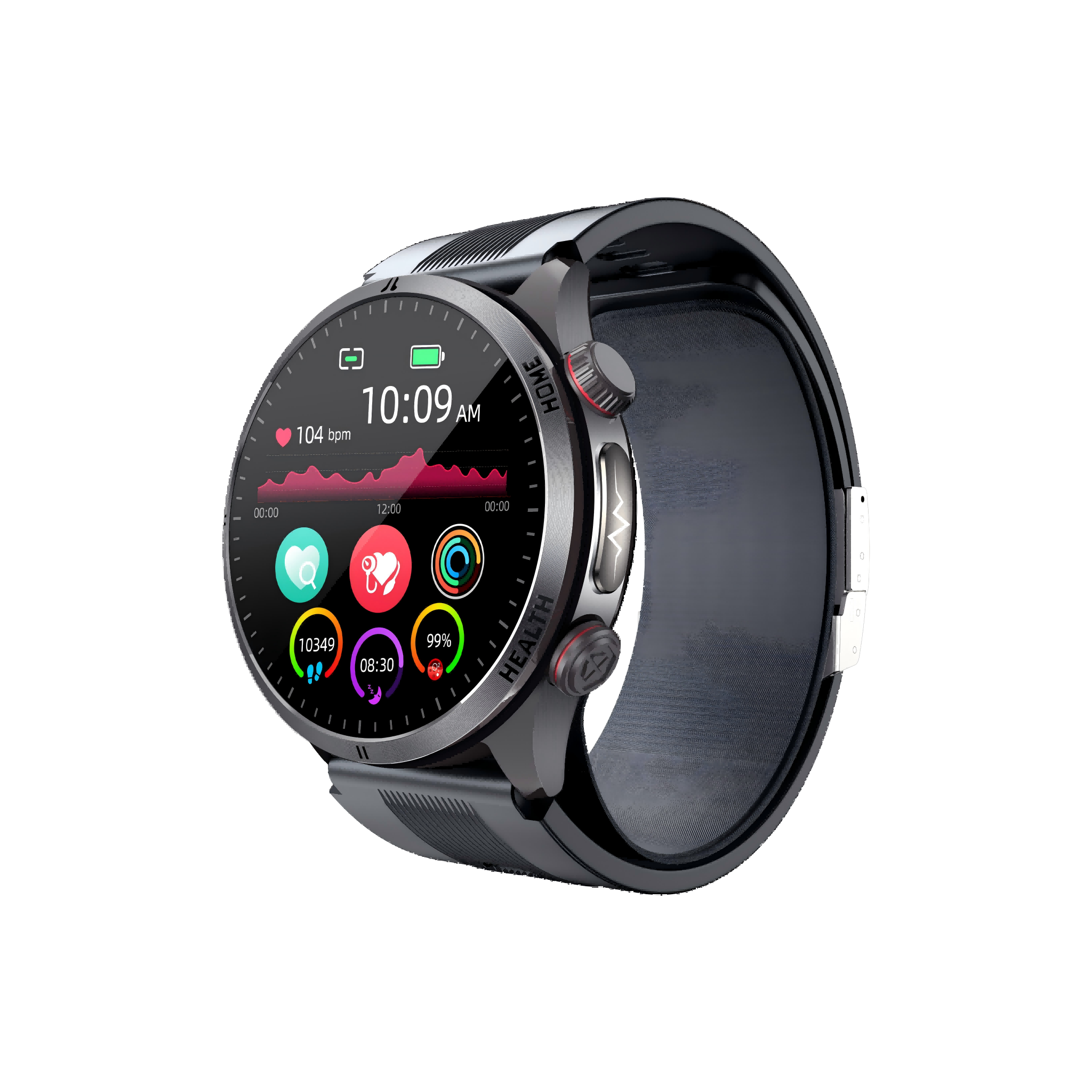 SAYDIAN W8 Air-Pump-Wellness-Smartwatch