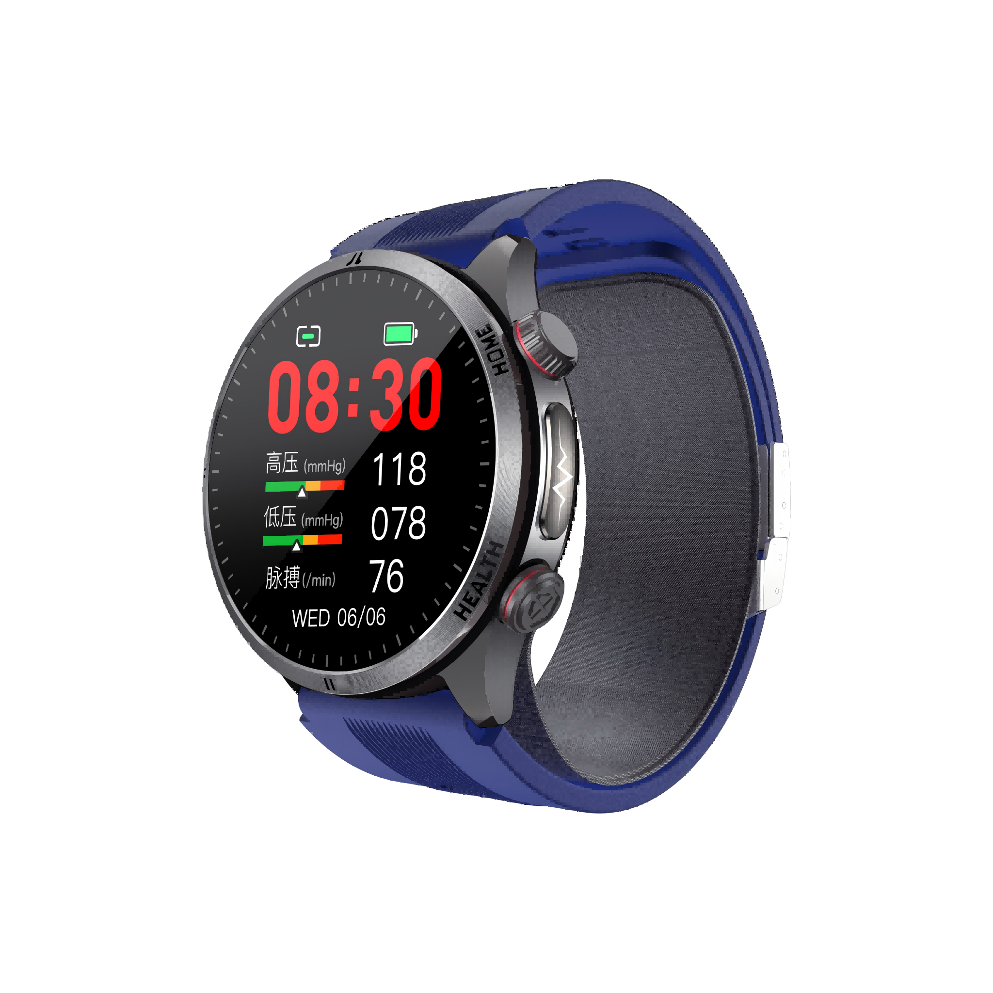 SAYDIAN W8 Air-Pump-Wellness-Smartwatch
