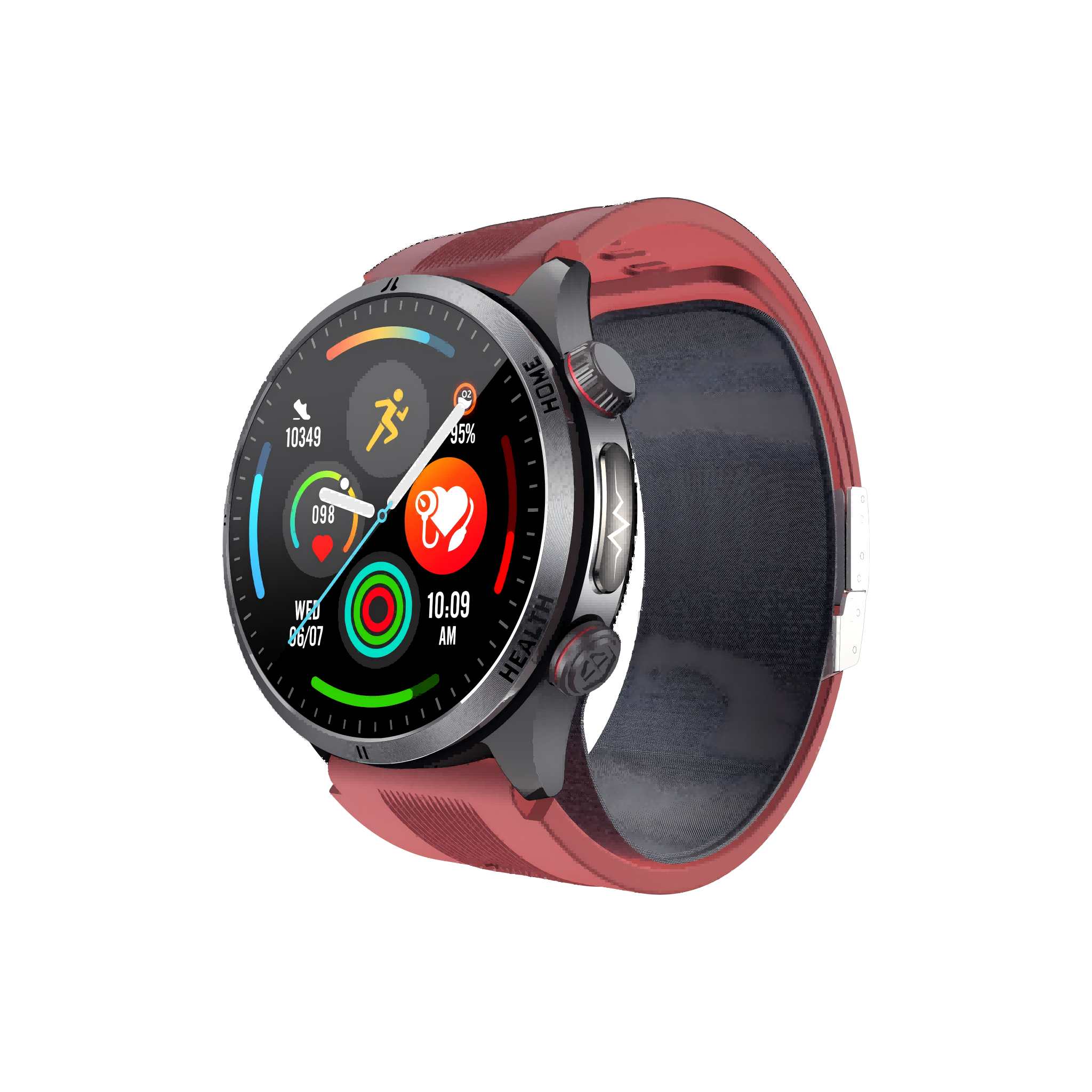 SAYDIAN W8 Air-Pump-Wellness-Smartwatch
