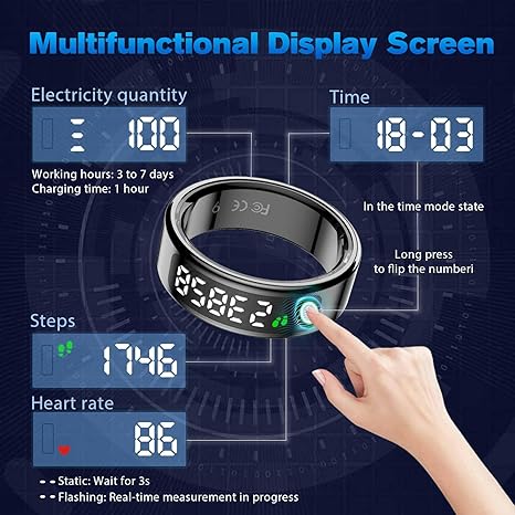 R7 Smart Ring for Sleep & Activity Trends