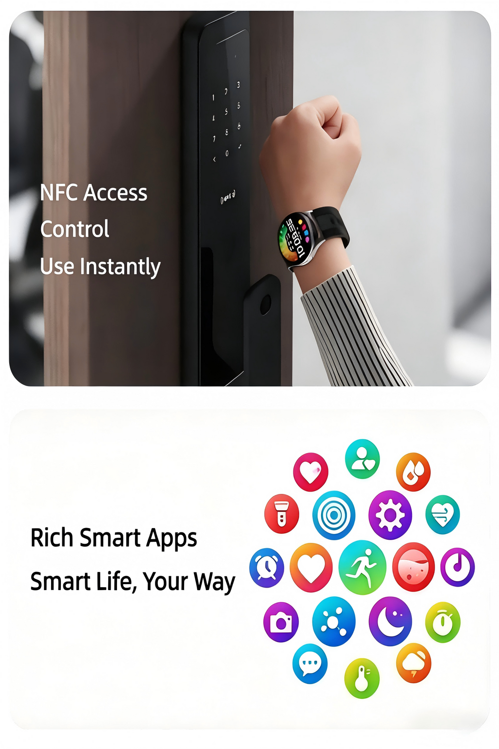 SAYDIAN W9 Air-Pump-Wellness-Smartwatch