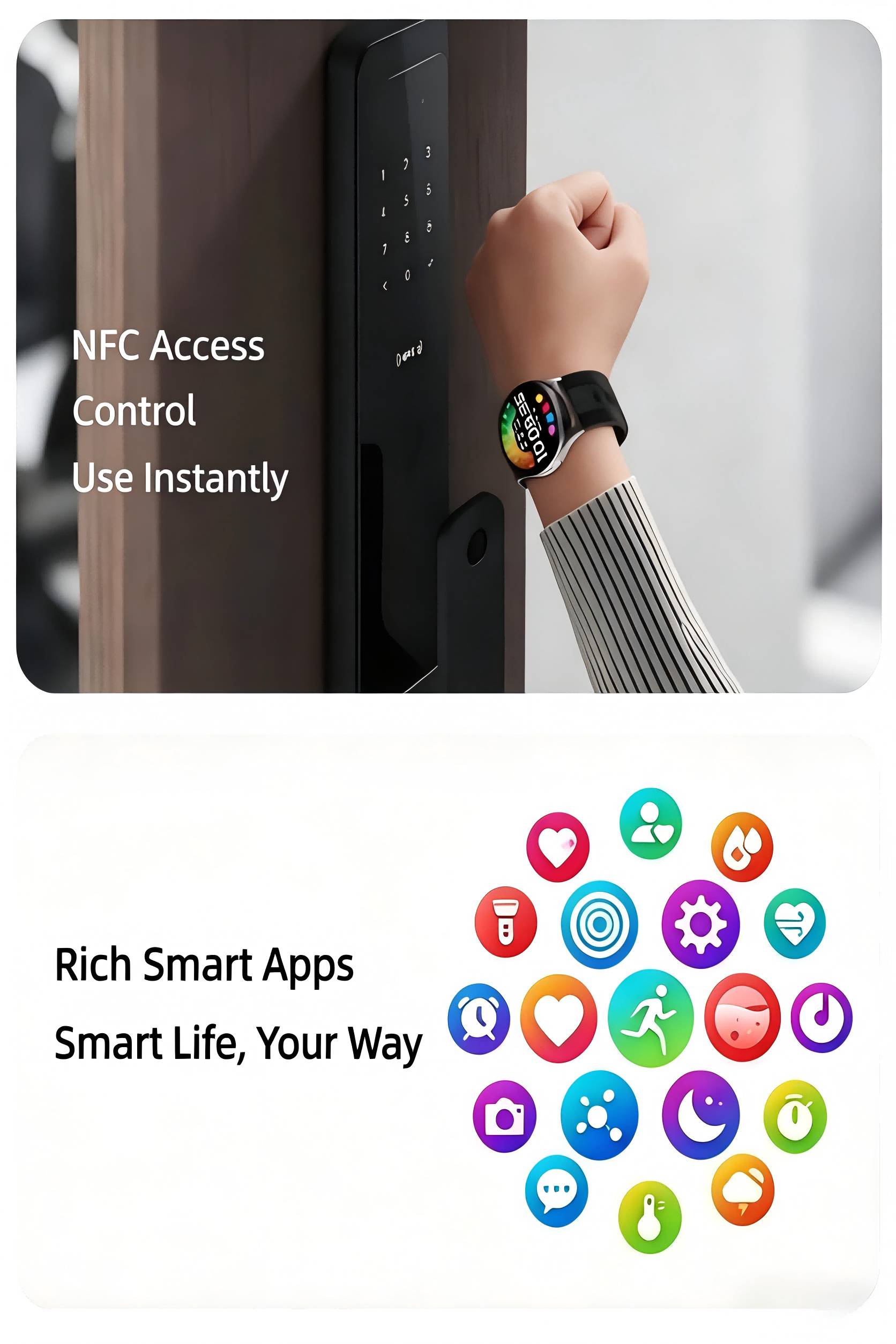 SAYDIAN W9 Air-Pump-Wellness-Smartwatch