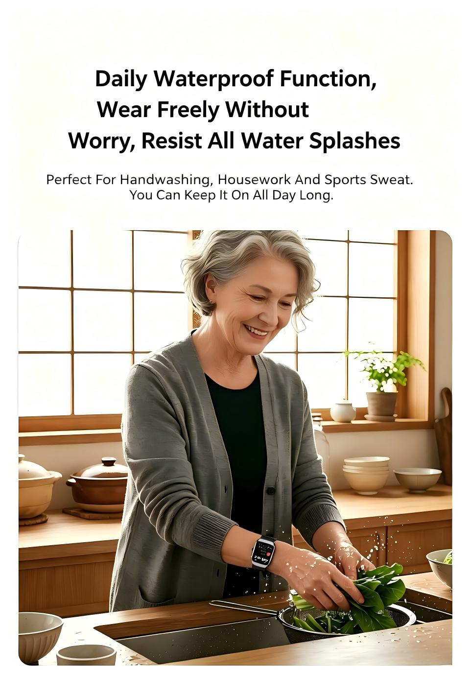 SAYDIAN W9S Air-Pump-Wellness-Smartwatch