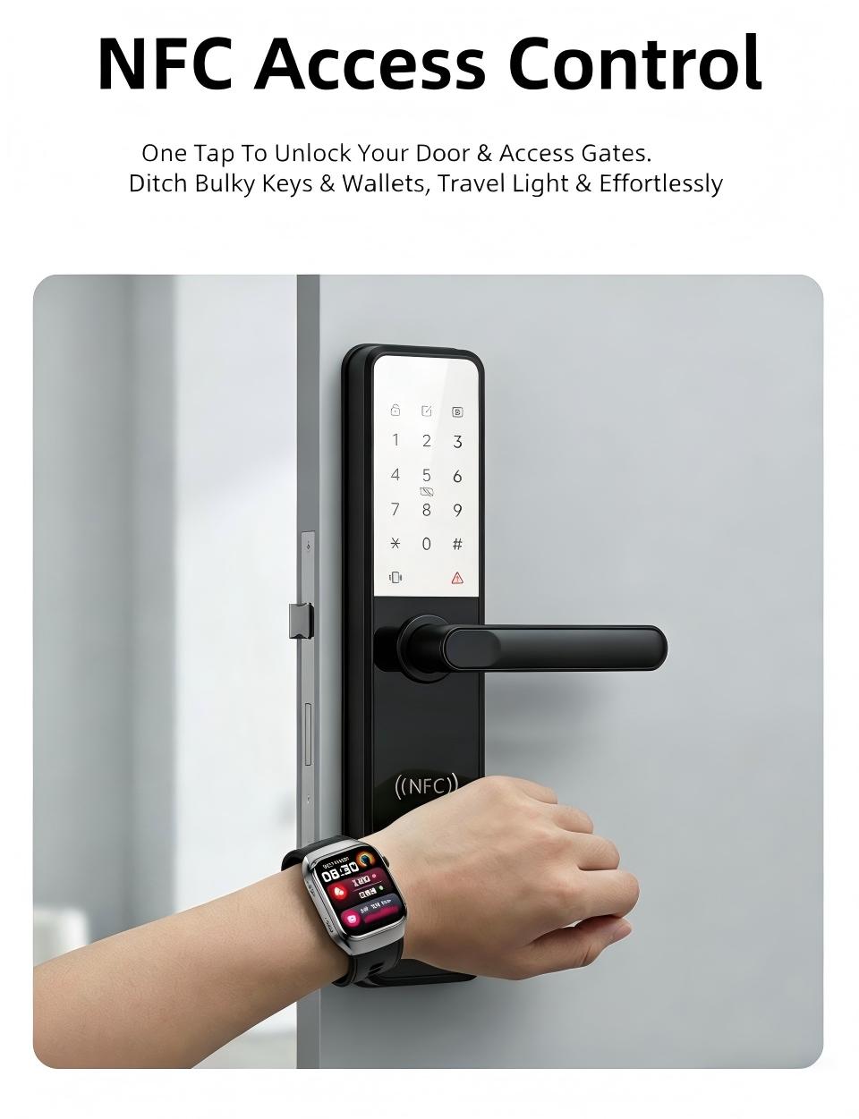 SAYDIAN W9S Air-Pump-Wellness-Smartwatch
